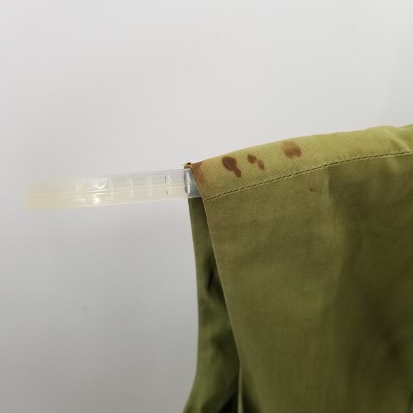 Carlye Vintage green 1950's dress fit and flair XS Extra Small sleeveless - Picture 7 of 8